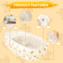 Zenflux Inflatable Baby Bathtub with Built in Pump, Collapsible Safe Baby Bathtub for Baby