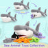 23in 5 Mommy Set, MorisMos Shark Stuffed Animal with Baby Plush Inside, Stuffed Shark Surprise Toy Cute Ocean Sea
