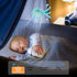 Stroller Fan Portable Personal Mini Handheld Clip-on with Flexible Tripod, USB Pram Fan for Baby Stroller, Car Seat,
