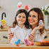 2-PCS Chicken Plush Wind Up Toys - Wind Up Easter Toys for Kids and Toddlers, Soft Kawaii Baby Chick Toys