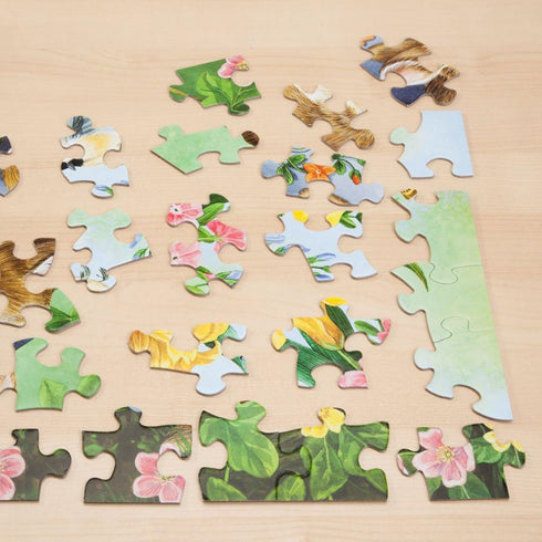 Bits and Pieces 750 Piece Jigsaw Puzzle for Adults, Lighthouse Garden by Artist Alan Giana, 20" x 27"