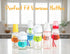 Pack 6 Silicone Baby Bottle Labels for Daycare, Write and Reusable Waterproof Daycare Label for Baby Bottle