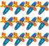 Fun Express Foam Airplanes for Kids 12 Pack - DIY Glider Plane