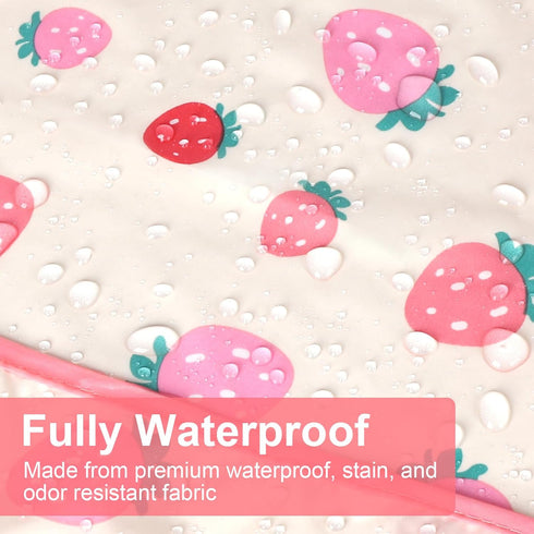 Accmor Mess Proof Waterproof Baby Bibs for Toddlers - Ideal for Eating