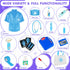 IVENRXIU 17 Set 3-5, Doctor Kit for Kids, Pcs Medical Play with Bag and Dress Up Costume for Toddlers Pretend Play Toys