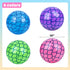 FUTUREPLUSX 4PCS Mermaid Beach Balls, 10 Inch Inflatable Pool Party Decorations for Girls