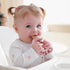 Mukylar 2 Pack Free,2mm Introduction,3M+Mauve Baby Fruit Food Feeder+Breastmilk Popsicle Molds,Baby Teethers,BPA Fine