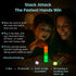Set 4-in-1 Glow-in-The-Dark Dice Game Light-Up Party Dice for Kids & Adults Includes Korean Gonggi Game, Gift Tin