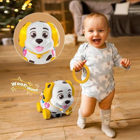 6-12 1st 1 6 7 8 9 10 12-18 Baby Toys Month, First Birthday Gift for Year Old Boys Girls, Musical Crawling & Walking
