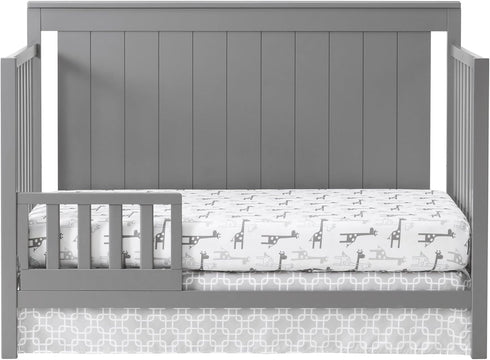 Dove Gray Crib to Toddler Bed Guard Rail Conversion Kit