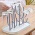 FEOOWV Baby Bottle Drying Rack with Base, Creative Tree Branch Baby Bottle Dryer Holder for Bottles, Teats, Cups, Pump