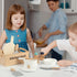 10 Sets, 3+, PCS Wooden Play Kitchen Toys Utensils Accessories, Pretend Play Pots and Pans Montessori Cooking Learning
