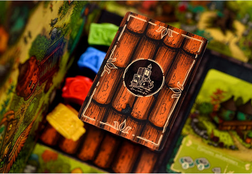 Bombyx Garden Nation - War and Building Board Game, Ages 10+, 2-4 Players, 60 Minutes