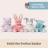 7 GUND Baby Oh So Snuggly Littles Hippo, Small Stuffed Animals, Hippo Stuffed Animal, Plush Toys for Infants