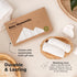 6-Pack 10x10 Baby Washcloths Soft Absorbent Viscose from Bamboo Washcloths for Face, Body, Baby Towels for Newborn