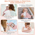 Set 6, 20'' 10'' MUKIN Baby Muslin Burp Cloth of Ultra Soft Absorbent Thick Cotton Burping Cloths for Unisex Newborn