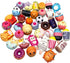 30 Pack Squishies Sets, Slow Rising Kawaii Cute (1pc Jumbo + 29pcs Medium/Mini Size) Random Cake Bread Panda Bun