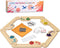banbantang Jokers and Marbles Board Game, Wooden Marble Game for 2-6 Players, Portable