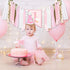 1st Goose Birthday Highchair Banner Hat Cake Topper Highchair Photo Prop for Birthday Party Decorations (Goose)