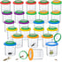 Coopay 24 Pieces Magnifying Insect Box - Bug Viewer Cage & Magnifier Container for Kids Science Exploration Tools