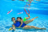 ZHFUYS Diving Pool Toy, Underwater Swimming Throwing Diving Torpedo Shark, 4 Pack
