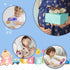 3 Pack Baby Teether Toys - TV Remote Control Shape Silicone Teething Toys for Babies 6-12 Months (Pink&Khaki&Purple)