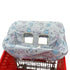 Pozico Baby Shopping Cart Cover or High Chair Cover, Machine Washable, Free Portable Cloth Bag - Owl