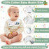 Sublaga 5 Set, 32x32 3 Set Pcs Baby Towel in Hooded Bath Towel, Pcs Baby Washcloths and Cotton Baby Bibs for Newborns