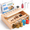 INIFEIDALA Montessori Screwdriver Board Set - Lock and Key Toy,Busy Board Toys
