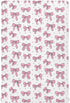 Vdsrup Crib Sheets for Boys Girl Pink Bows Polka Dots Neutral Mini Crib