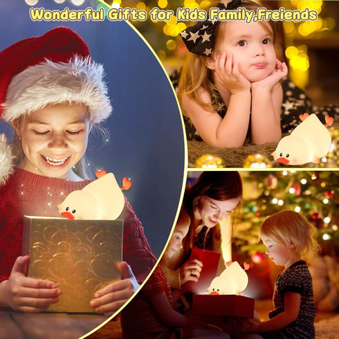 16 Dimmable ZKLiLi Night Light for Kids Lamp, Colors Lamp Cute, Baby Night Lights for Nursery,Silicone Rechargeable