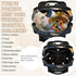 Shoblo Backpack Forest Foxes Diaper Bag for Travel, Waterproof Diaper Bag with Insulated Bottle Pockets & USB Port