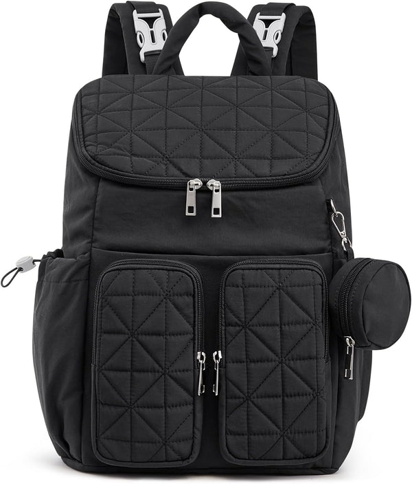 G4Free Diaper Bag Backpack for Moms Dads Travel Baby Bag with Pacifier