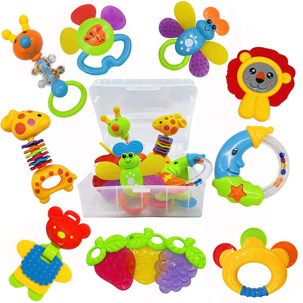 AIVIAI Baby Toys 0-6 Months Infant Toys 0-3 Months Infant Rattles Baby Rattle