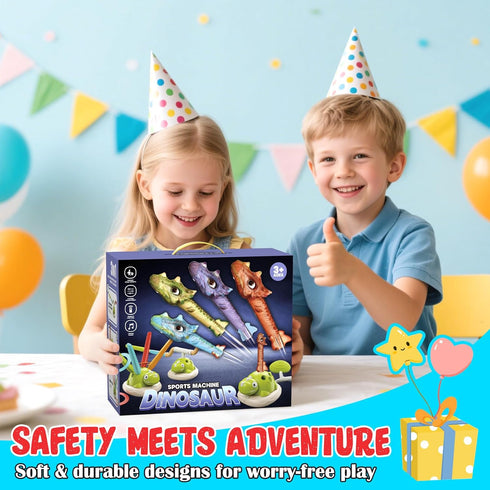 Kslavagcnt 3 1 4-8 Indoor Outdoor Games for Kids, in Musical Jump, Ring Toss Game & Stomping Rocket Launcher for Kids