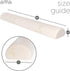Milliard Bed Bumper Toddler Foam Bed Rail with Bamboo Washable Cover and Non-Slip Hypoallergenic Water Resistant, Kids