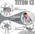 Aesinos T13 3D T13 13 d13 5.5inch) Assembly Completed Action Figure Printed Multi-Jointed Movable Nova Robot