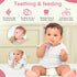 Baby Solids/Frozen Fruit Feeder Pacifier, BPA-Free Silicone Pouch & Nipple, 2-Pack for Teething Relief