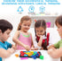 Ainiv Pop Puzzle Popper Fidget Game, Push Pop Brain Teasers Toy, Silicone Jigsaw Building Blocks Game Board