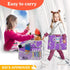 PILLANI Kids Travel Tray for Car, Car Seat Tray for Kids Travel, Lap Tray for Road Trip Activities