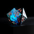 Set Sharp Edge DND Dice with Glowing LED Display Box - Premium Polyhedral Resin Dice for Dungeons and Dragons |