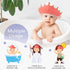 6M-9T, FUNUPUP Baby Shower Cap for Kids with Bath Rinse Cup, Adjustable Toddler Hair Washing Shield Hat Baby Bath Visor