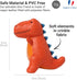 Little Big Friends Dino Friends | Rex The Tyrannosaurus | Vegan Leather | Easy to Clean | Stimulate Senses