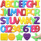 Alphabet Learning Toys for Kids, 40PCS ABC Toys for Ages 3-5, Educational Letter and Number Mochi Squishy Toys