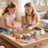 24 Pack Set 789PCS 3.6MM 6+ Flowers Easter Basket Fillers Party Favors for Kids Building - Flowers Mini Building Block