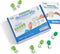 hand2mind Learn My Numbers Fine Motor Clips, Toddler Numbers and Counting Activities, Montessori Math Toys for Kids