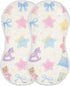 tplaotee 22x11in Cute Colorful Star-Shaped Wooden Horse Bear Cotton burping Cloth Easy Care Baby wash Cloth