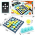 Bounce Ball Game for Family, Adults, Teens & Children with 9 Cards, 16 Balls, and 1 Game Grid - Perfect Holiday Toy