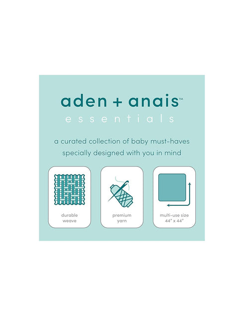 Set, 4 Pack, aden + anais Essentials Swaddle Blanket, Boutique Muslin Blankets for Girls & Boys, Baby Receiving