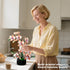 Nayihoop Sets Orchid Building Artificial Flowers Plant Gifts Her Adults Girls Botanical Collection for Home Kitchen